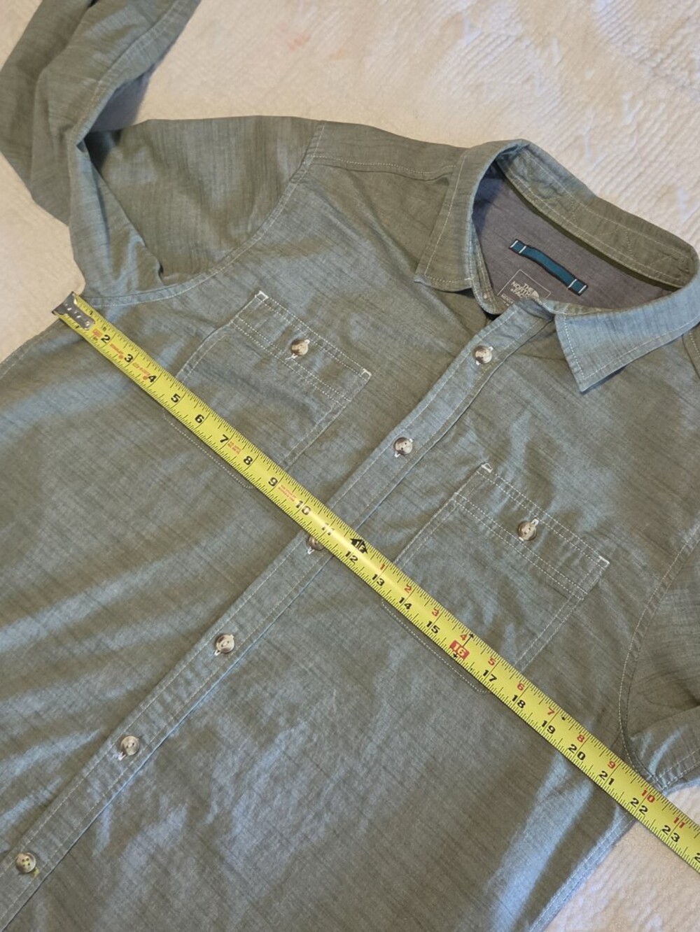 The North Face Men's Long-Sleeve Montgomery Shirt, Size Large - Picture 10 of 11